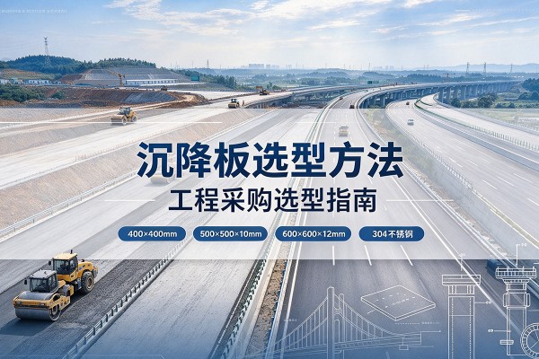 长阳沉降板选择方法