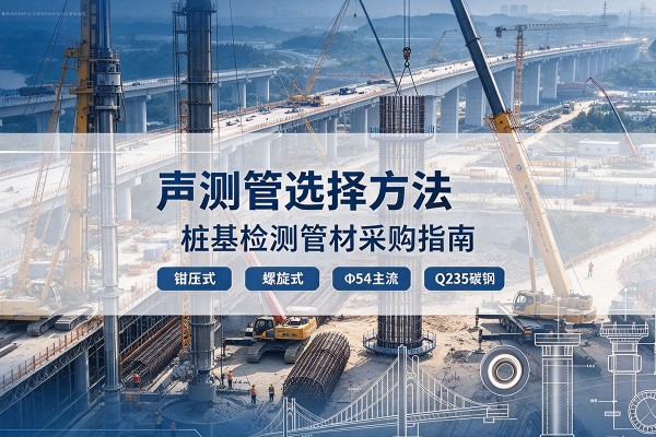 长阳声测管选型标准