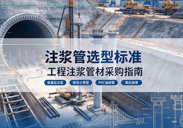 长阳注浆管选型标准
